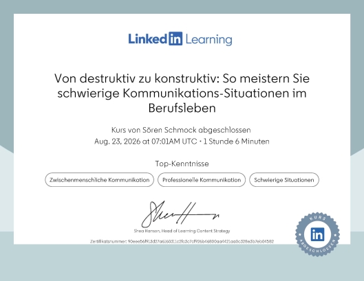 Von destruktiv zu konstruktiv: So meistern Sie schwierige Kommunikations-Situationen im Berufsleben